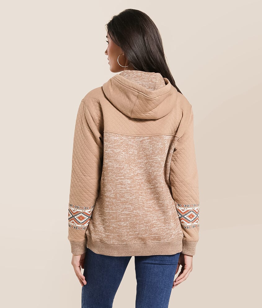 Jimmy Hooded Henley Sweatshirt