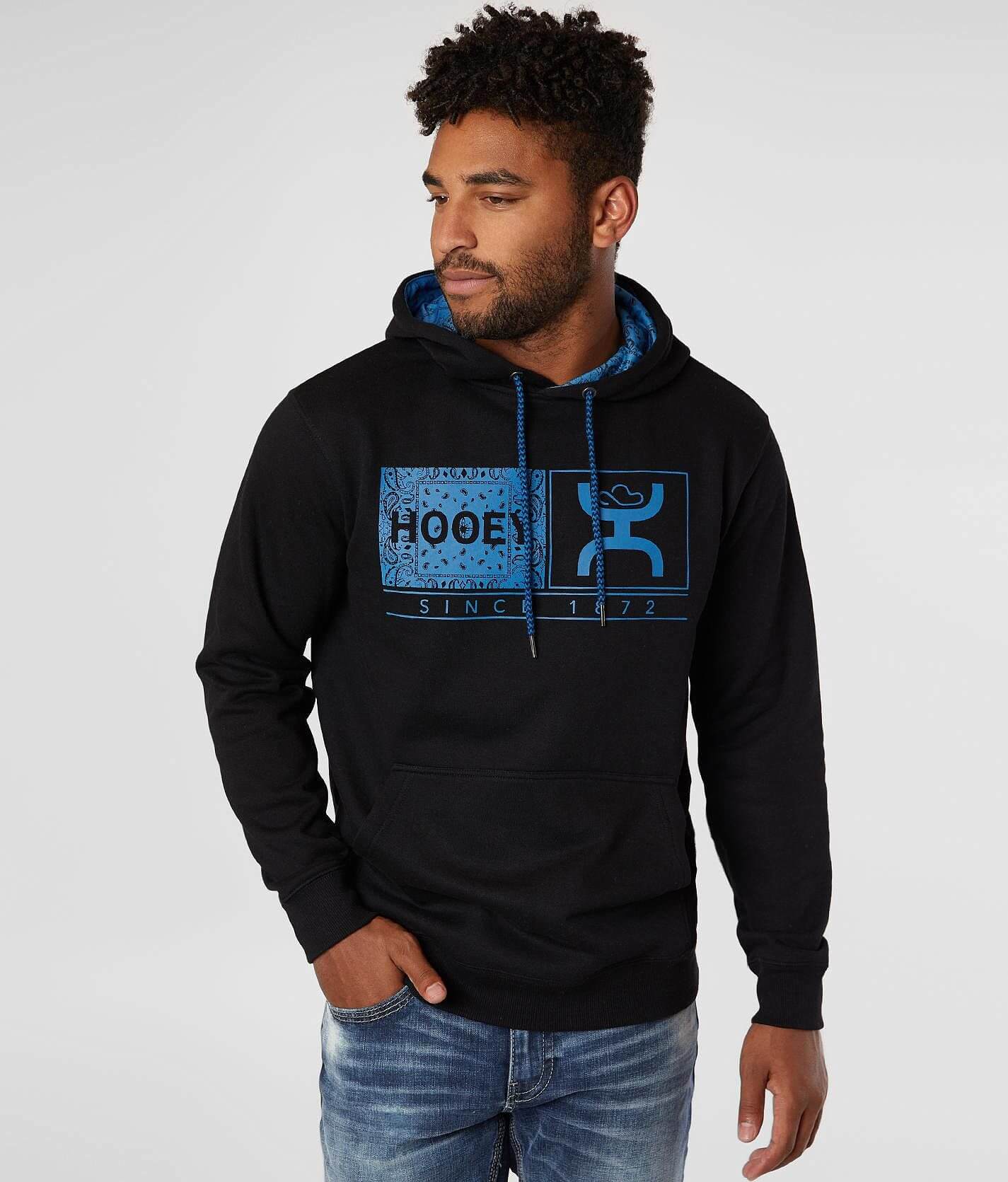 Hooey Roots Hooded Sweatshirt Men s Sweatshirts in Black Buckle