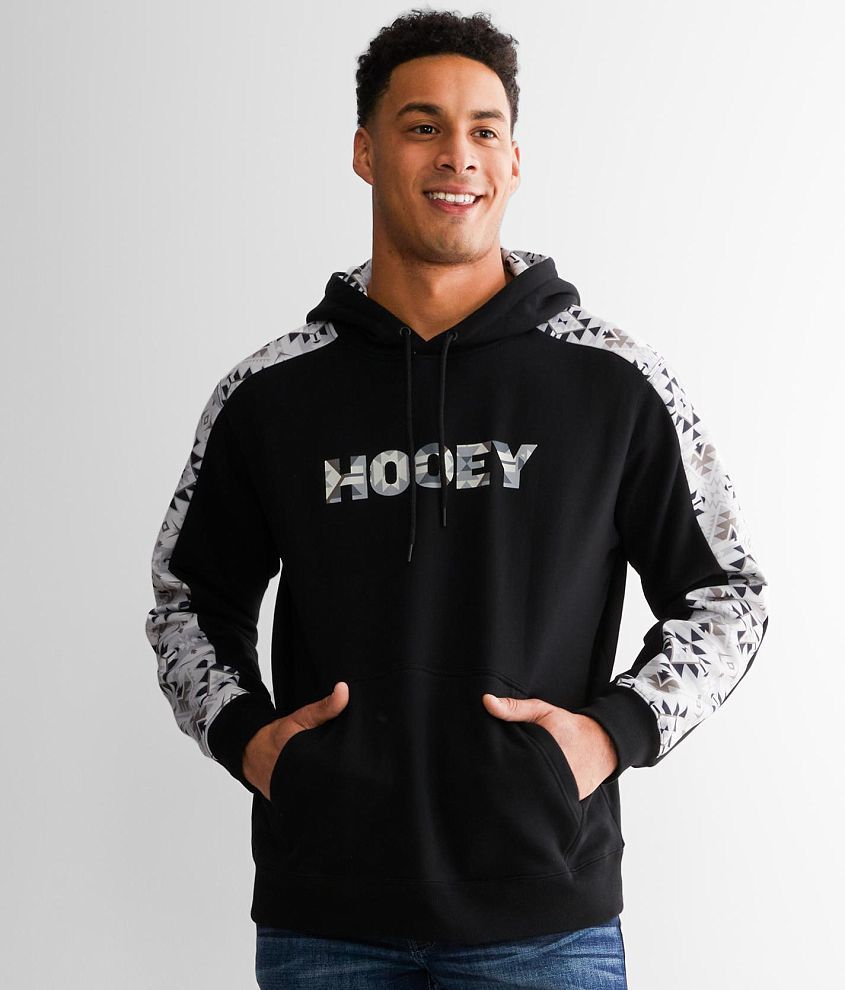 Hooey Men's Butte Monogram Logo Full-Zip Hooded Jacket