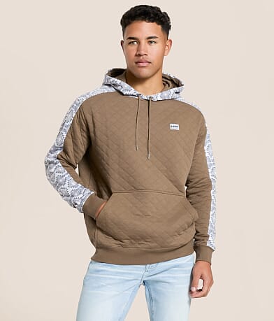 Hooey Canyon Quilted Hoodie front view