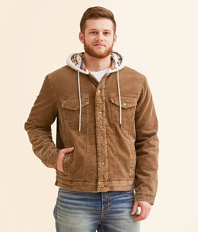 Hooey Hooded Corduroy Jacket FULL_LEFT_SIDE