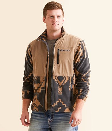 Hooey Southwestern Tech Fleece Jacket front view