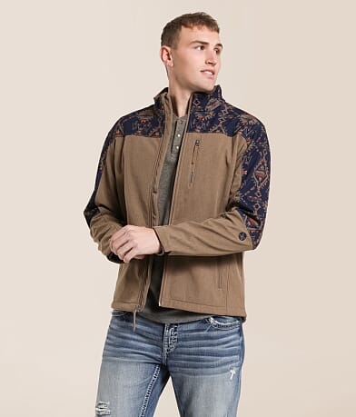 Hooey Jackson Softshell Aztec Jacket front view