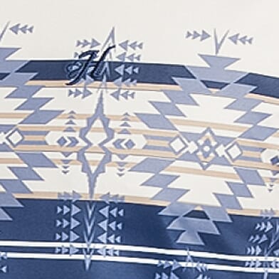 Tan Navy Aztec
