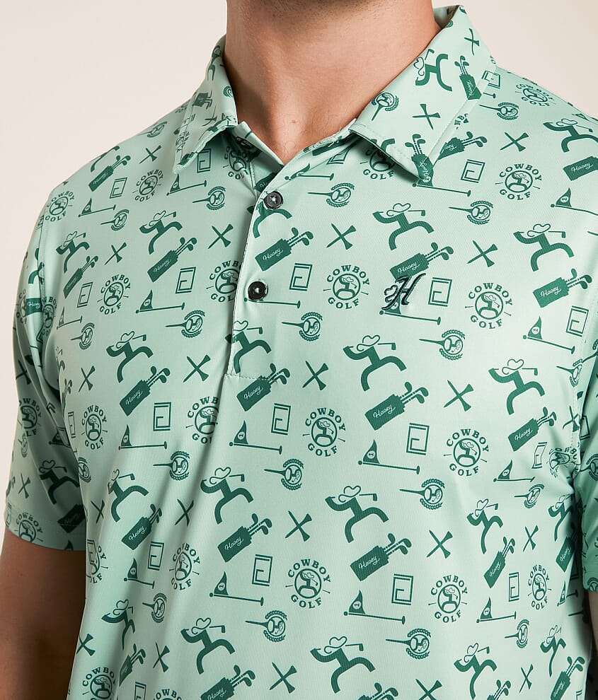 The Weekender Cowboy Golf Performance Polo