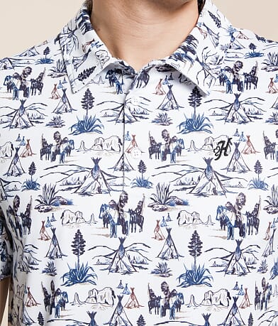 Hooey The Weekender Cowboy Golf Performance Polo MISC_DETAIL_1