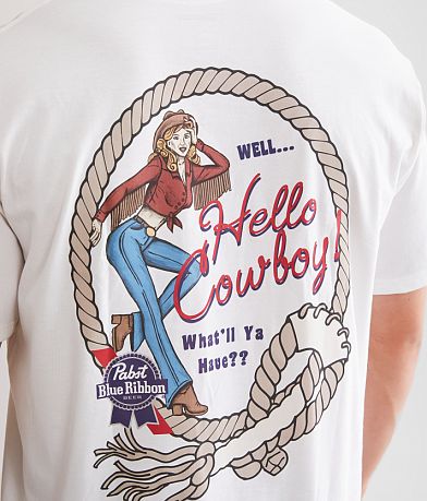 Hooey Pabst Blue Ribbon&#174; Beer T-Shirt BACK
