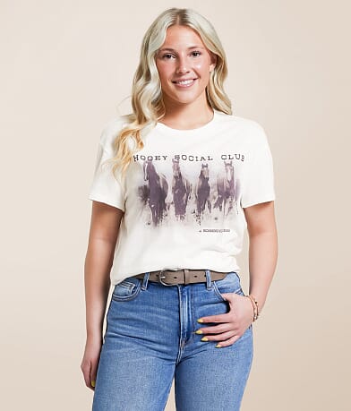 Hooey Stampede Social Club T-Shirt front view