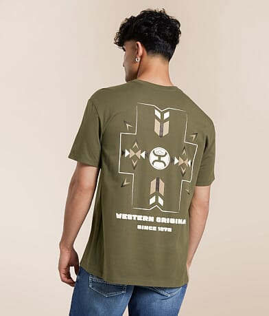 Hooey Iron Aztec T-Shirt front view