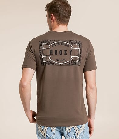 Hooey Tooling Buckle T-Shirt front view