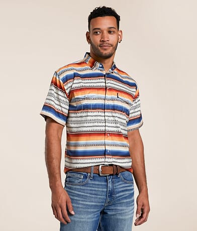 Hooey Sol Western Performance Shirt front view