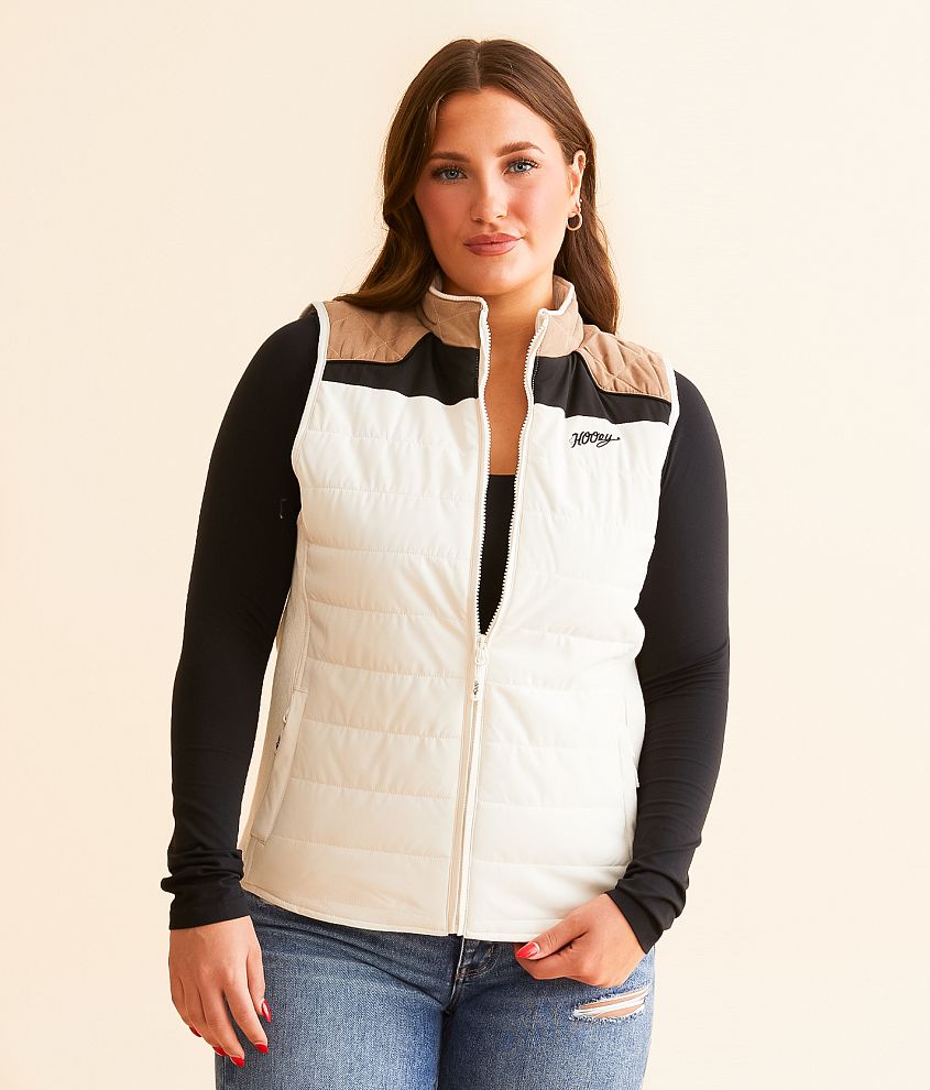 Hooey Quilted Packable Vest front view