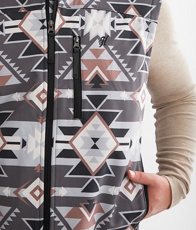 Hooey Softshell Aztec Vest misc detail 2 view