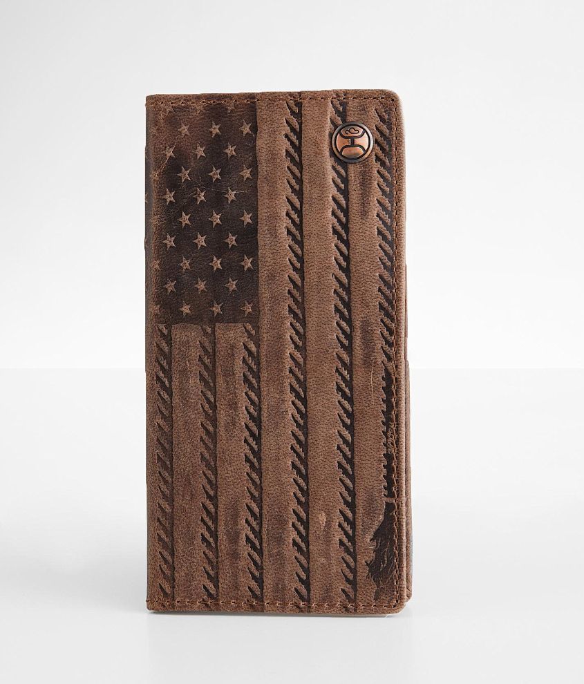 Hooey USA Leather Wallet front view