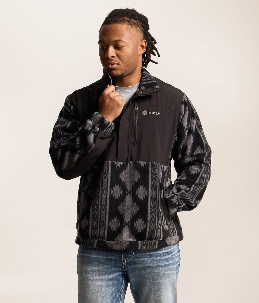 Hooey Alamosa Half Snap Fleece Pullover - Men's Sweatshirts in