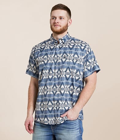 Hooey Sol Western Performance Shirt front view