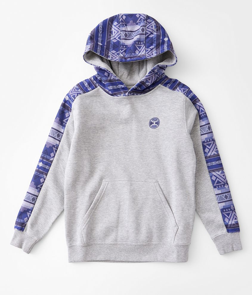 Buckle aztec hoodie sale