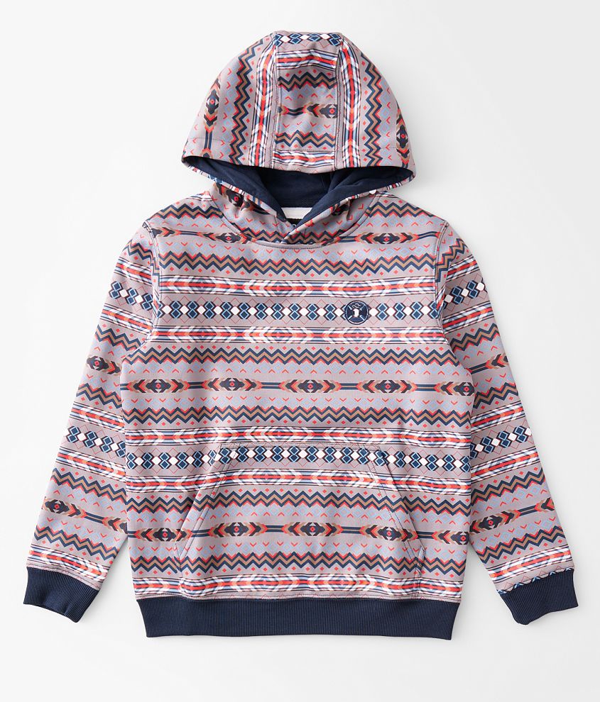 Boys - Hooey Mesa Hooded Sweatshirt - Boy's Sweatshirts in Aztec