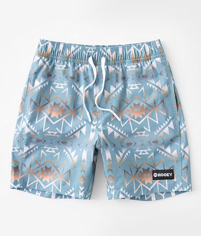 Boys - Huk Pursuit Volley Stretch Swim Trunks - Boy's Swimwear in