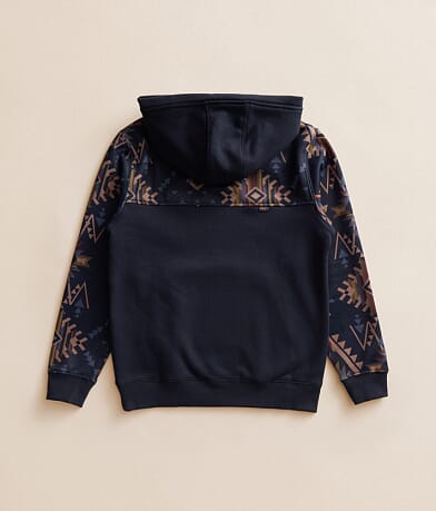 Boys - Jimmy Hooded Henley Sweatshirt thumbnail 2