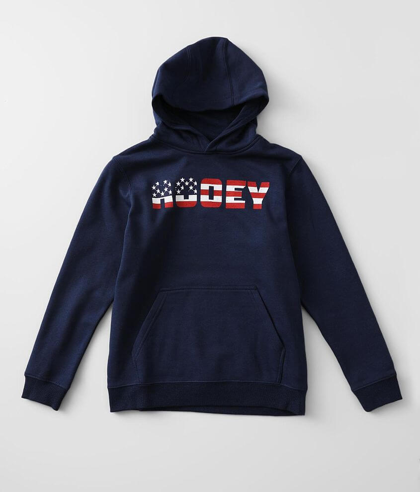 Boys - Hooey Patriot Hooded Sweatshirt - Boy's Sweatshirts in Navy | Buckle