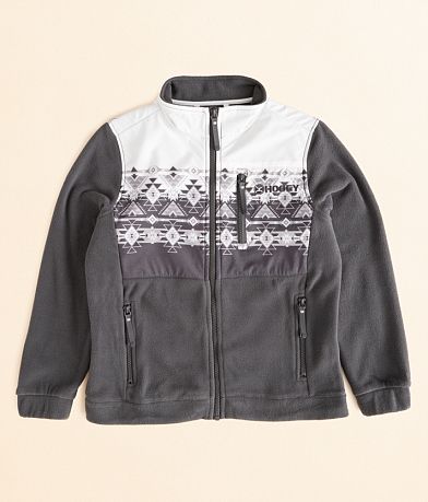 Hooey Boys - Tech Fleece Aztec Jacket front view