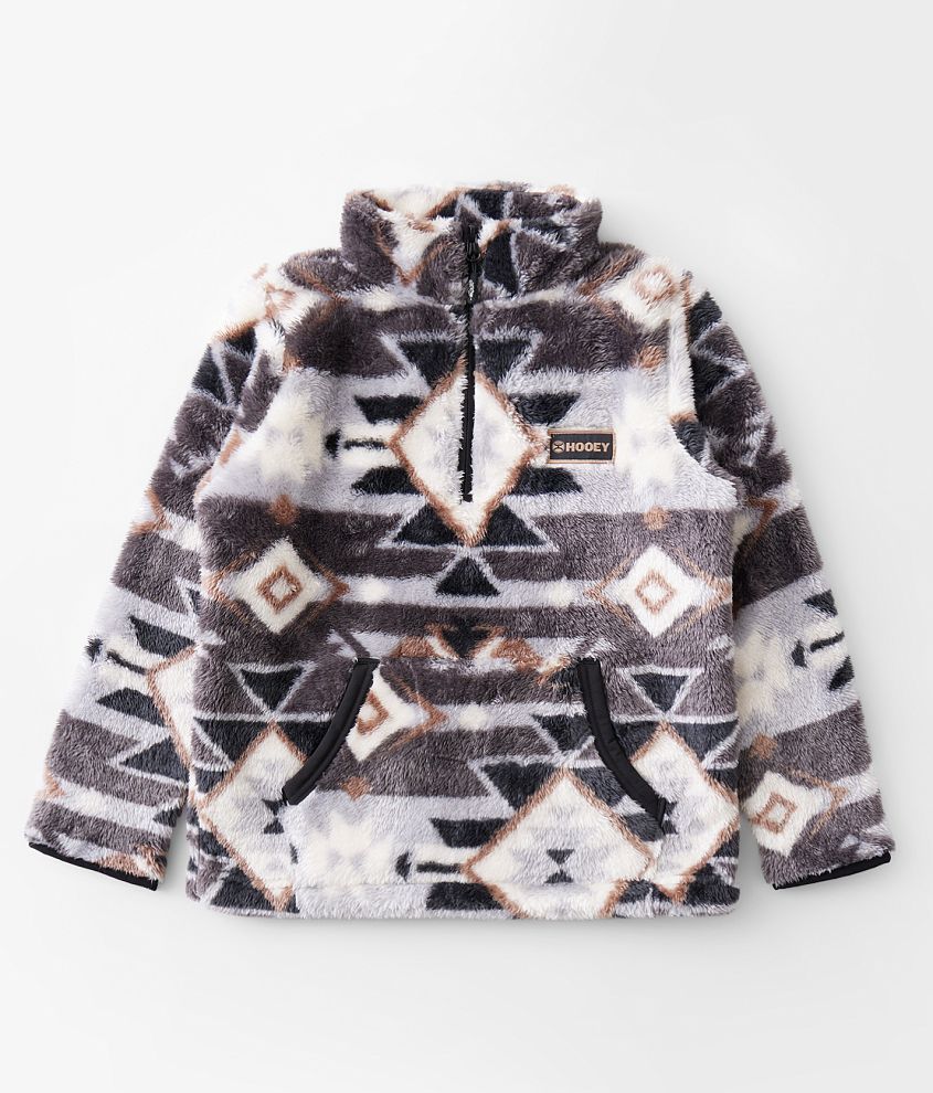 Boys - Hooey Aztec Fleece Pullover front view