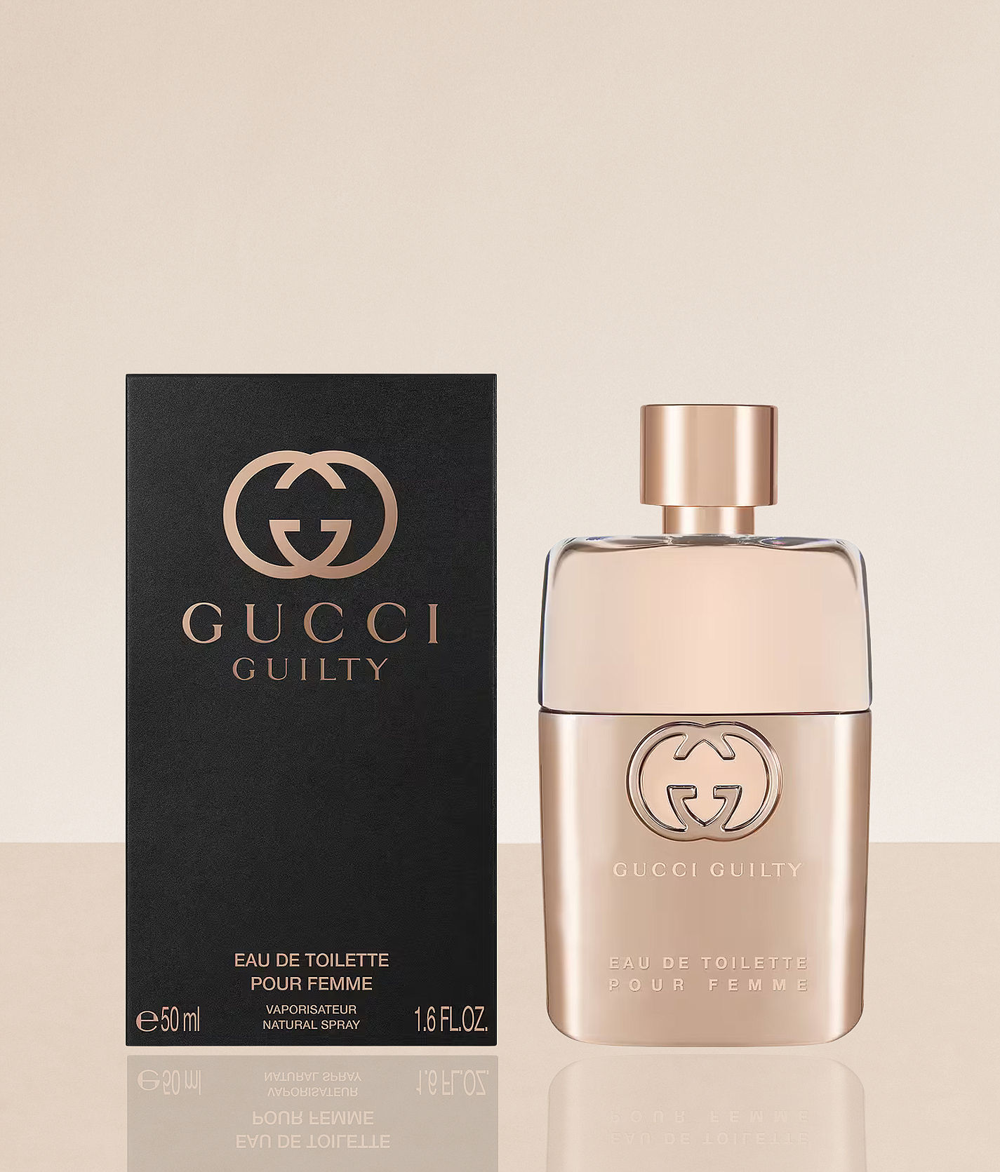 Gucci Guilty Eau de Toilette - Women's Fragrance in Rose Gold | Buckle