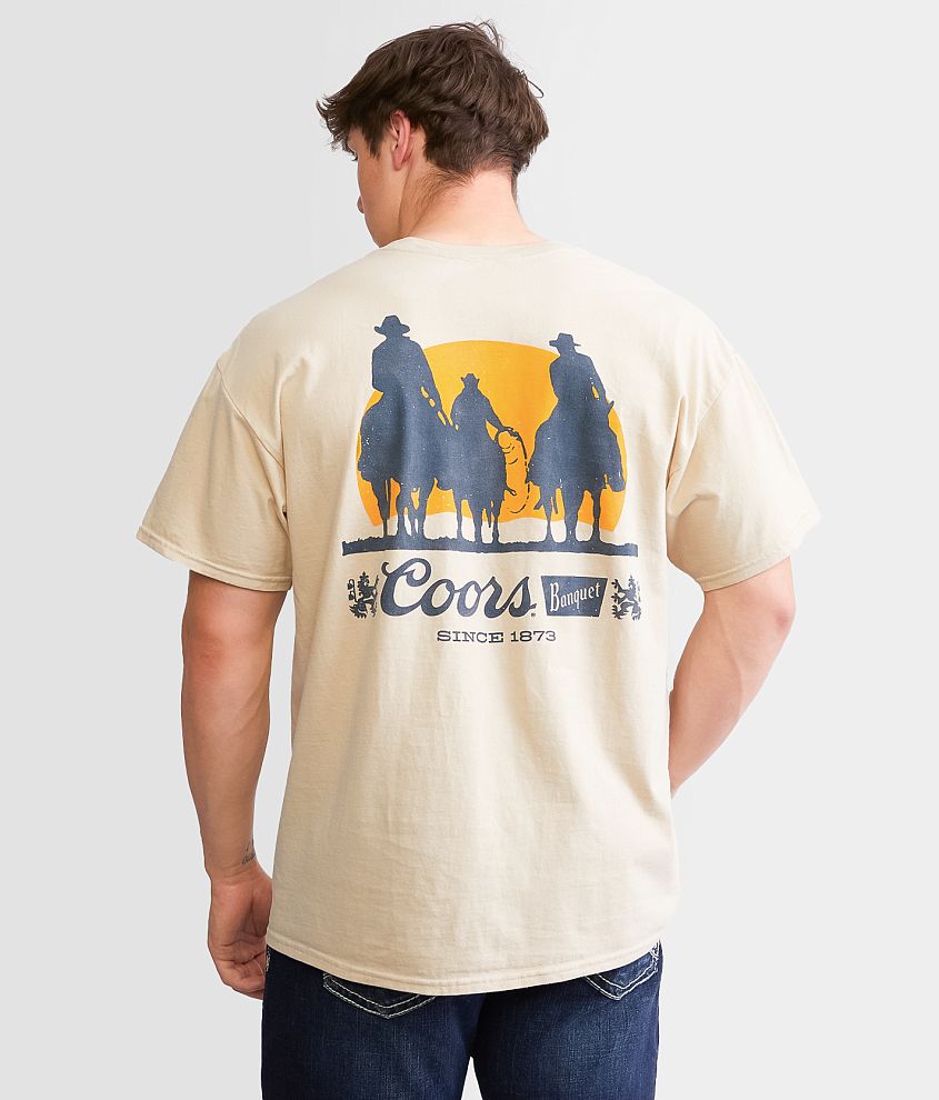 Junkfood Coors&#174; Banquet Cowboy T-Shirt front view