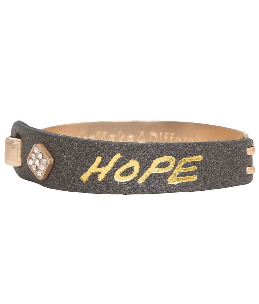 Good Work(s) Thankful Sacred Bracelet front view