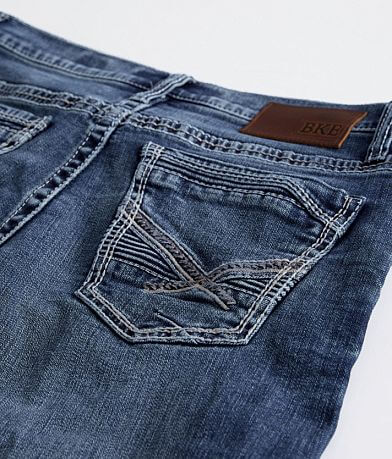BKE Jake Boot Stretch Jean back pocket view