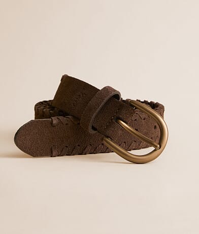 Levi's® Basic Whipstitch Leather Belt front view