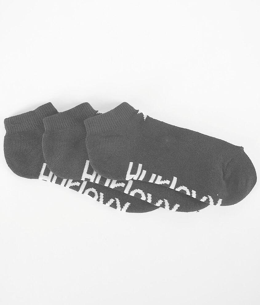 Hurley 3 Pack Socks: Sizes 6-9 front view