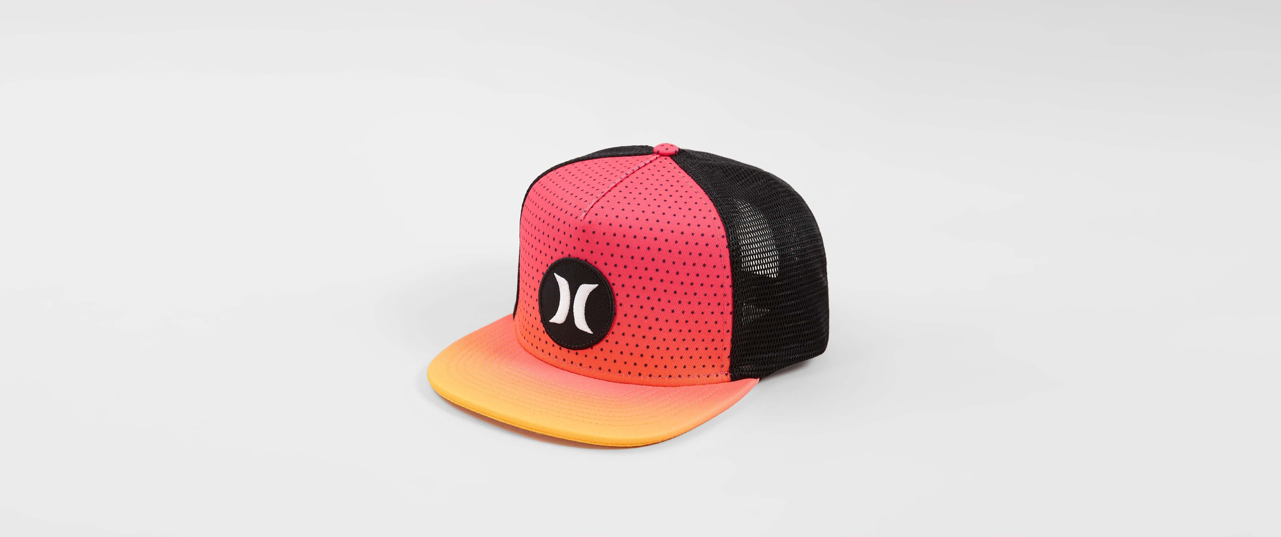 pink hurley hat