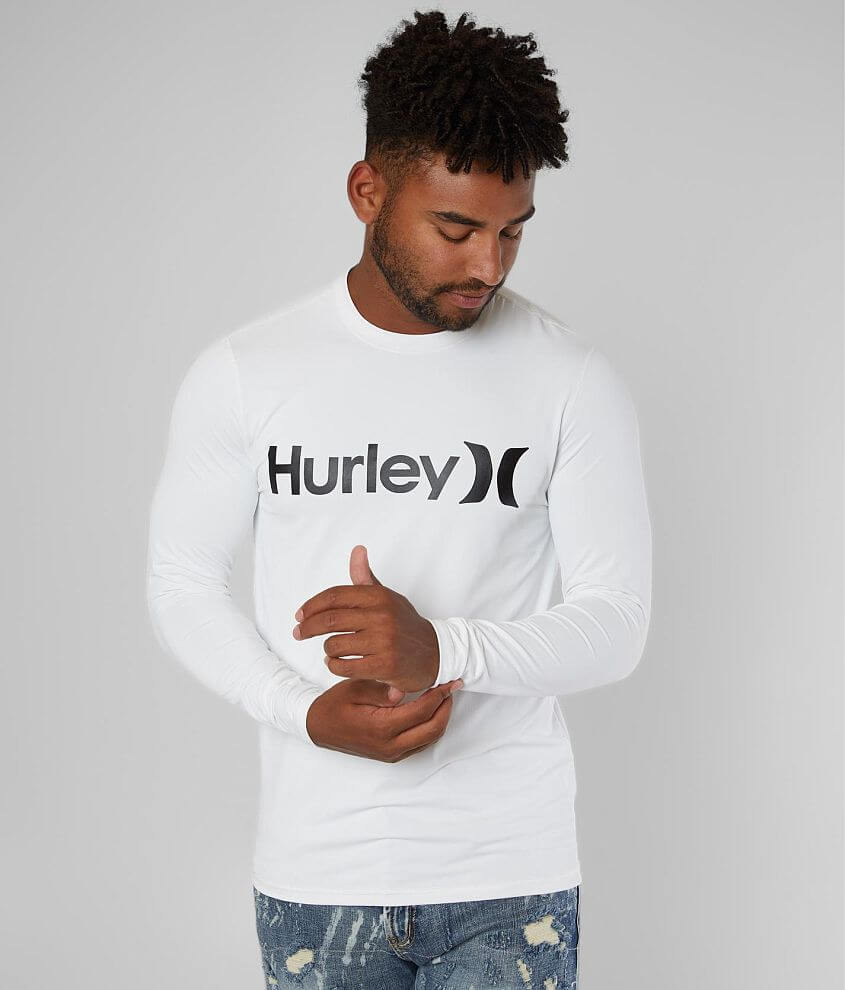 Hurley O&O Surf Performance T-Shirt - Men's T-Shirts in White | Buckle