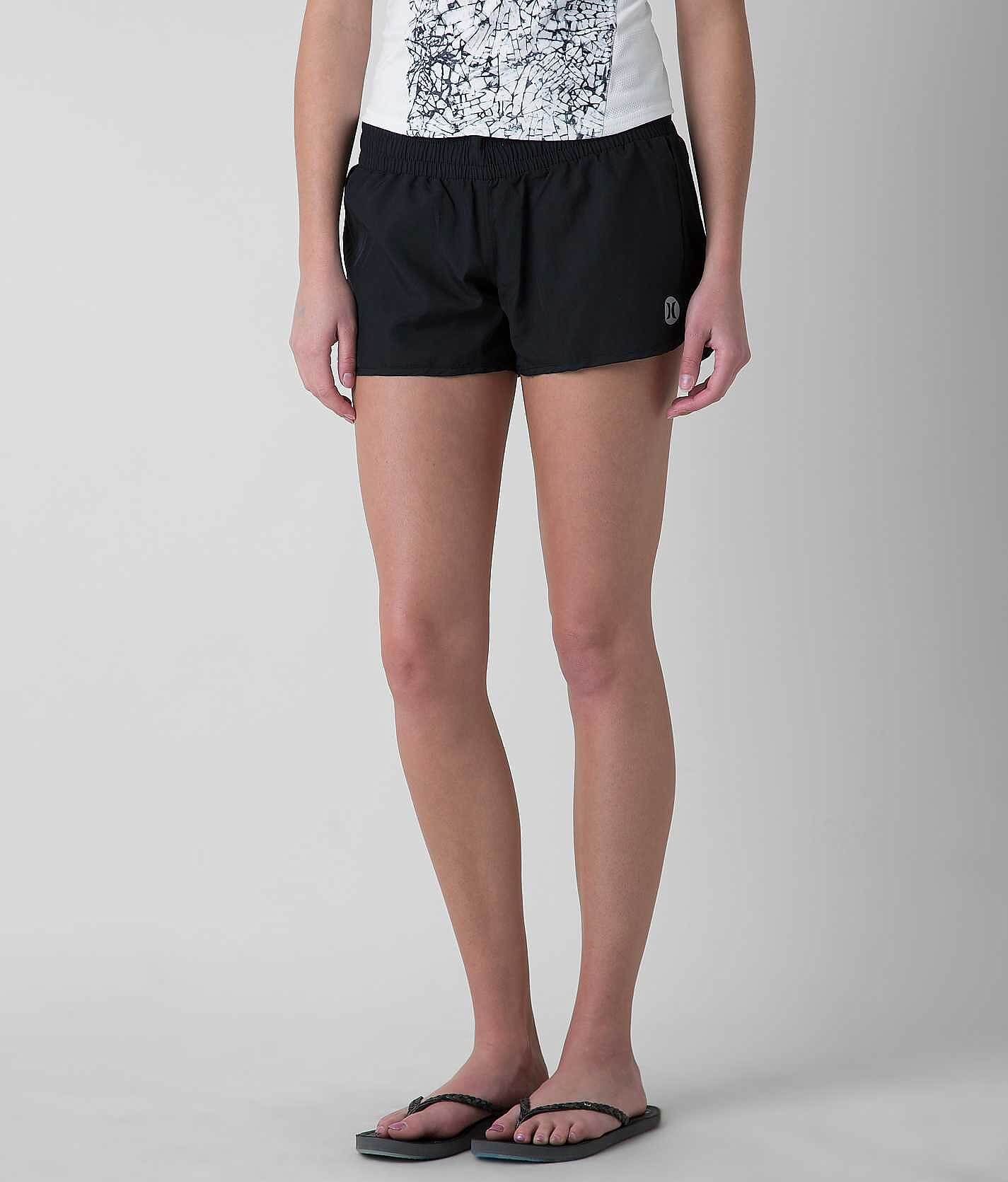 hurley nike dri fit shorts women's