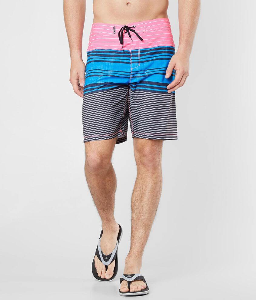 Hurley Strands Striped Boardshort front view