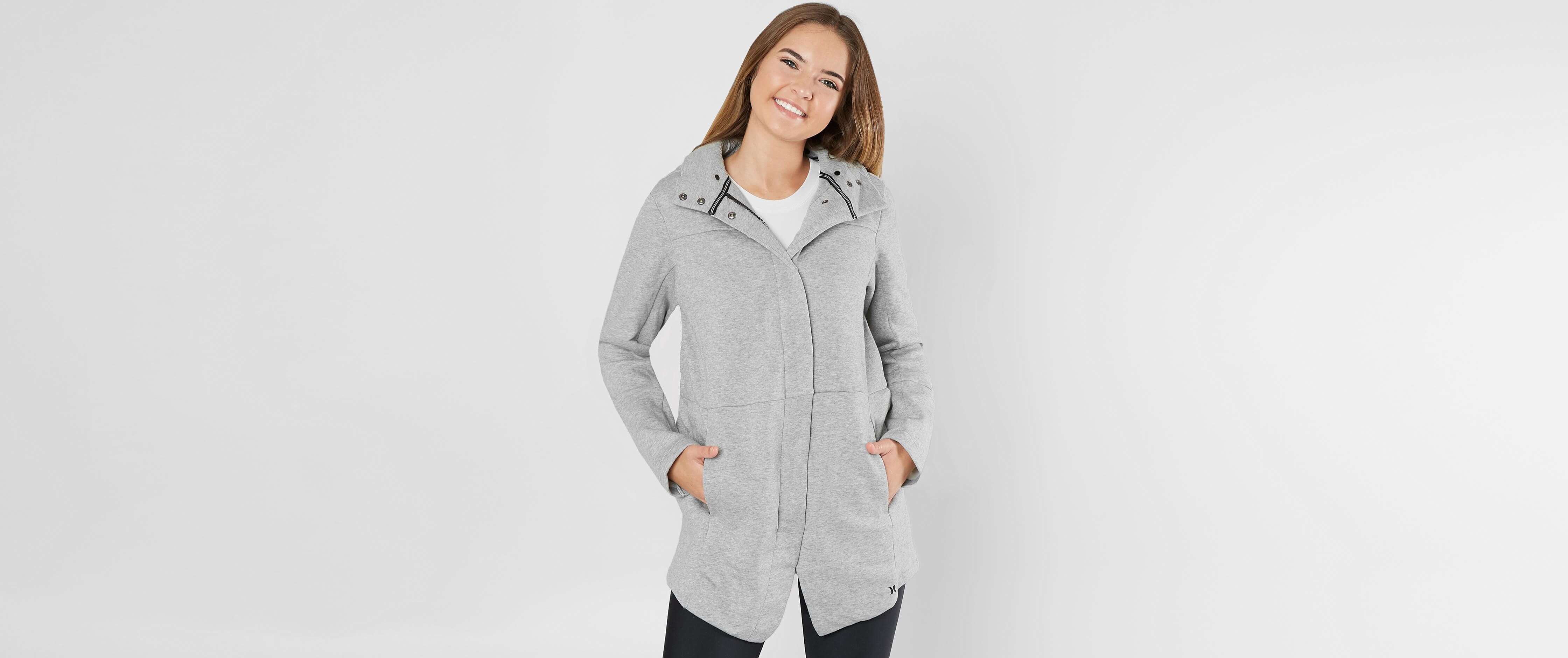 hurley hooded jacket