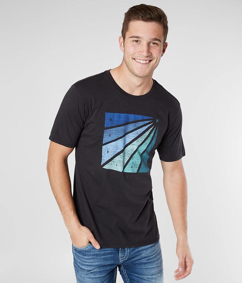 Hurley Prism Burst T-Shirt - Men's T-Shirts in Black | Buckle