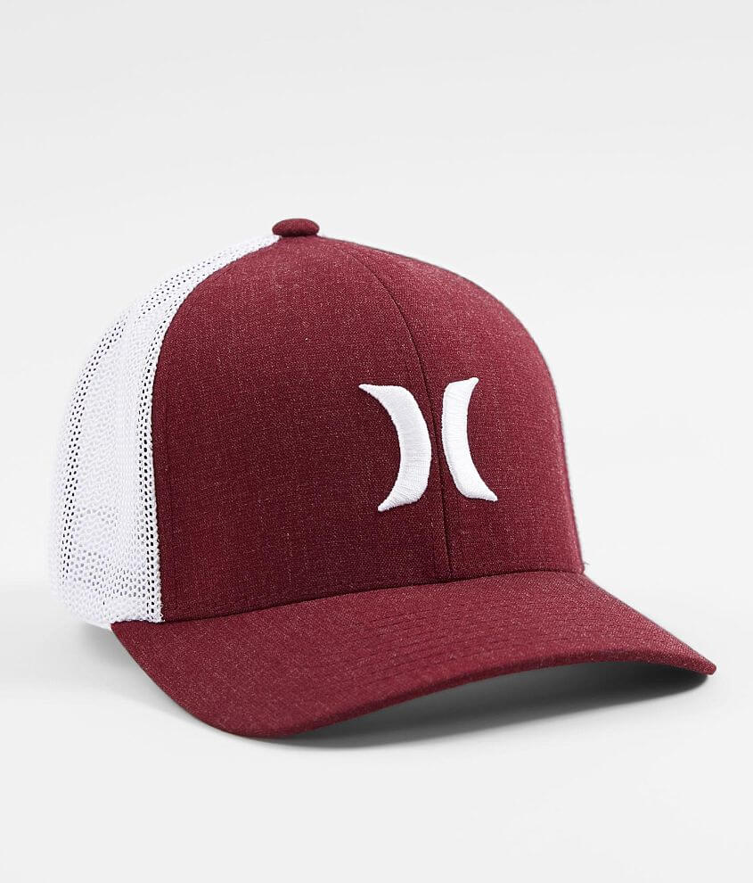 Hurley Icon Textures Stretch Hat front view