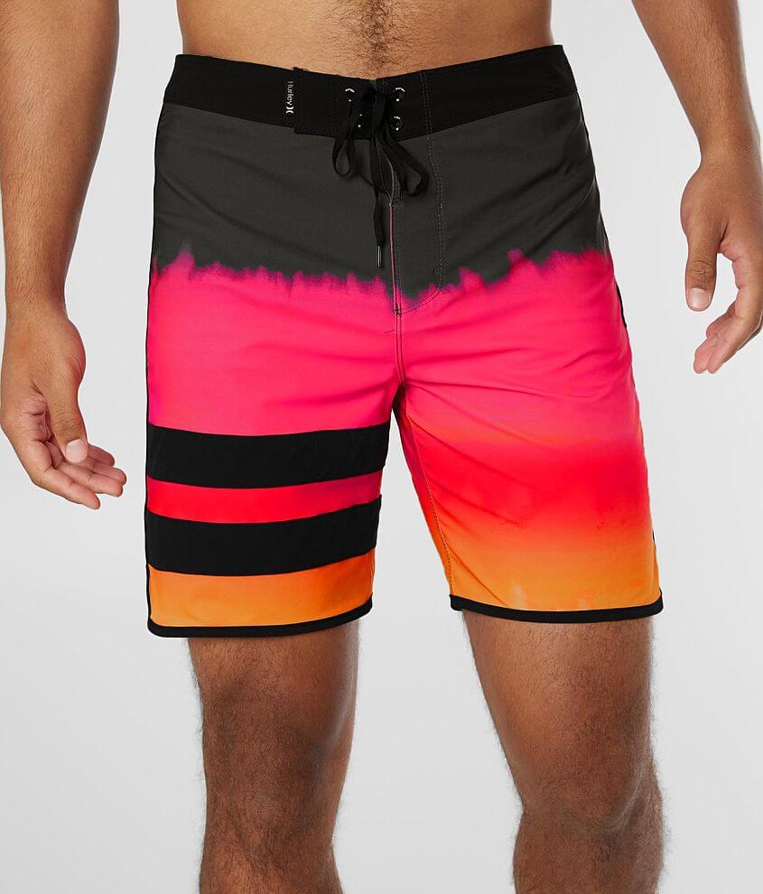 Hurley Phantom Block Party Stretch Boardshort - Men's Swimwear in