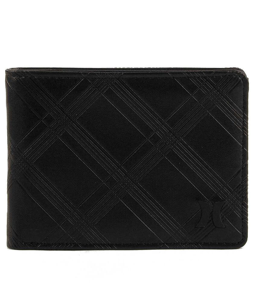Hurley Embossed Wallet front view