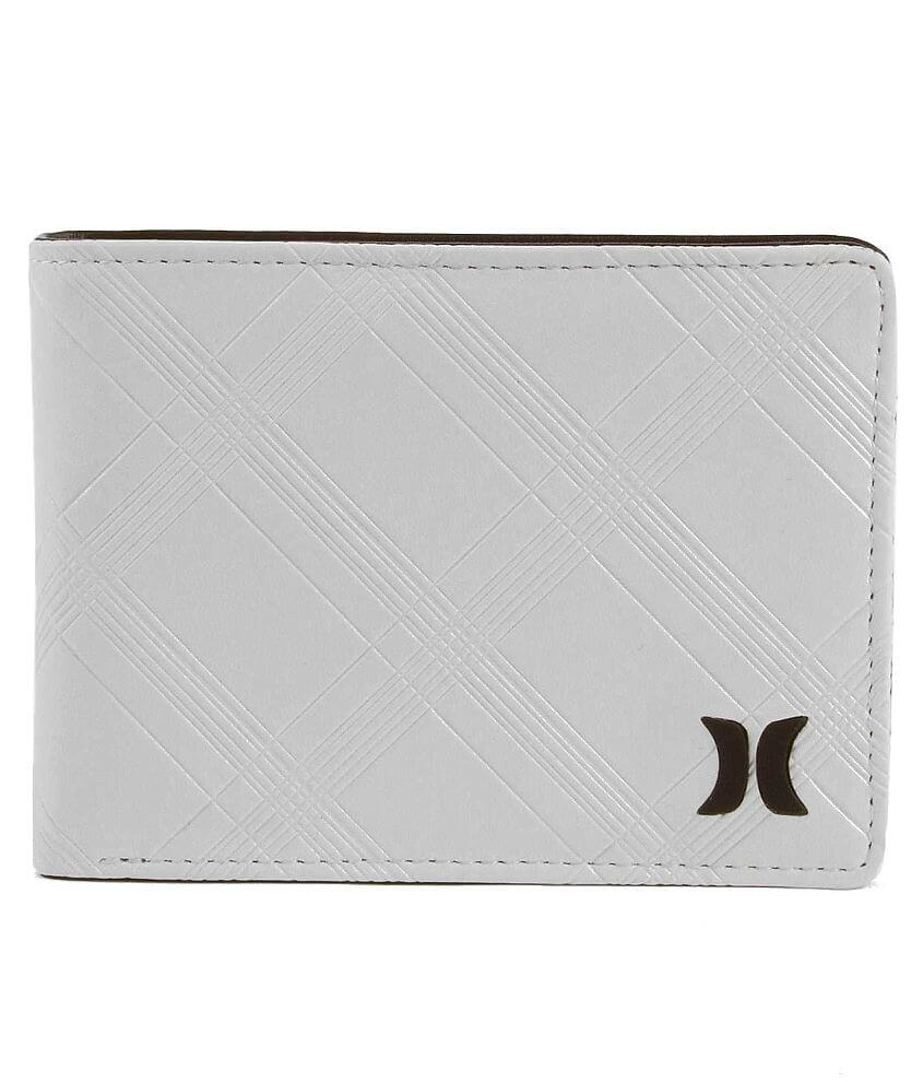Hurley Embossed Wallet front view