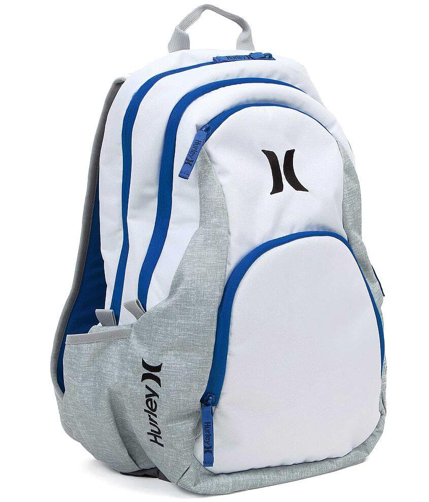 Hurley Honor Roll Backpack Men s Bags Wallets in White Buckle