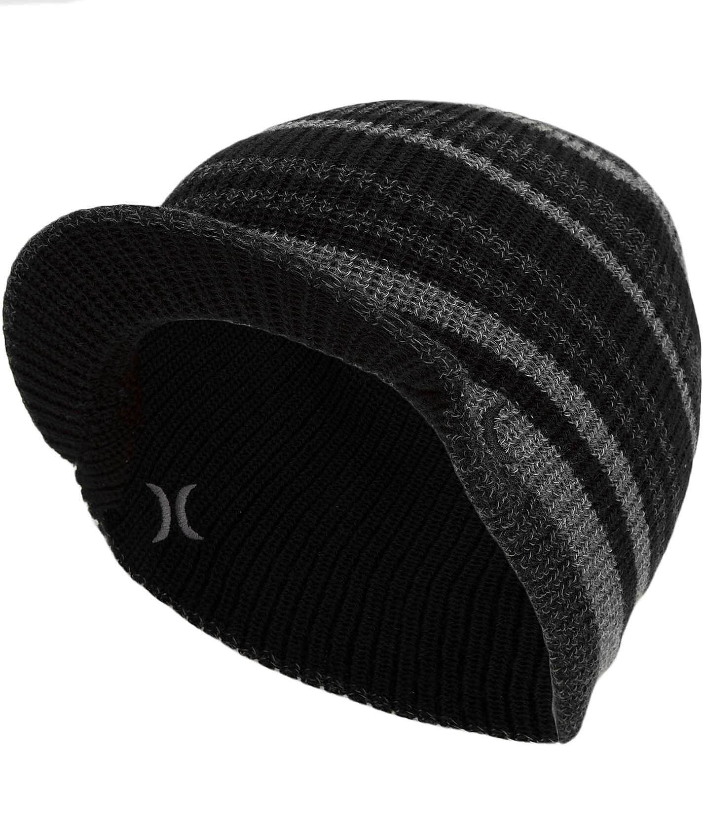 hurley beanie with visor