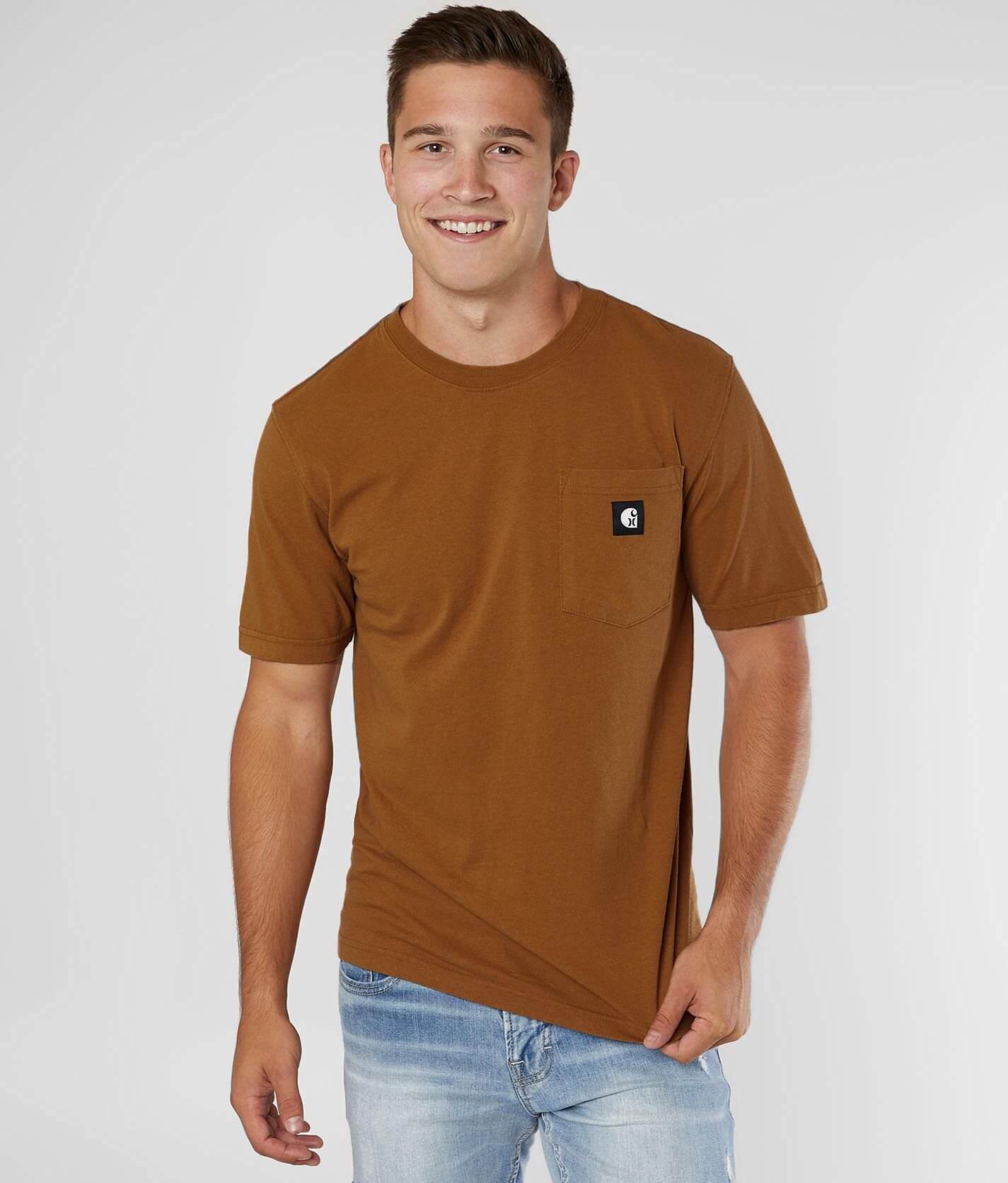 account tussen Druif Hurley Hurley x Carhartt Pocket T-Shirt - Men's T-Shirts in Carhartt Brown  | Buckle