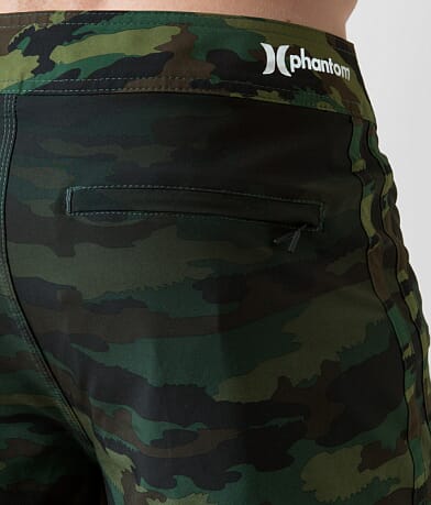 Hurley Camo Phantom Boardshort back detail view