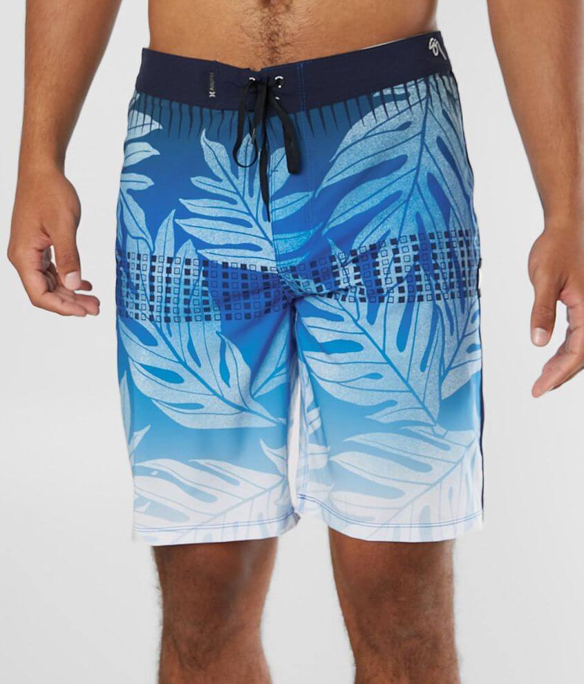 Hurley Phantom Sig Zane Stretch Boardshort - Men's Swimwear in Obsidian ...