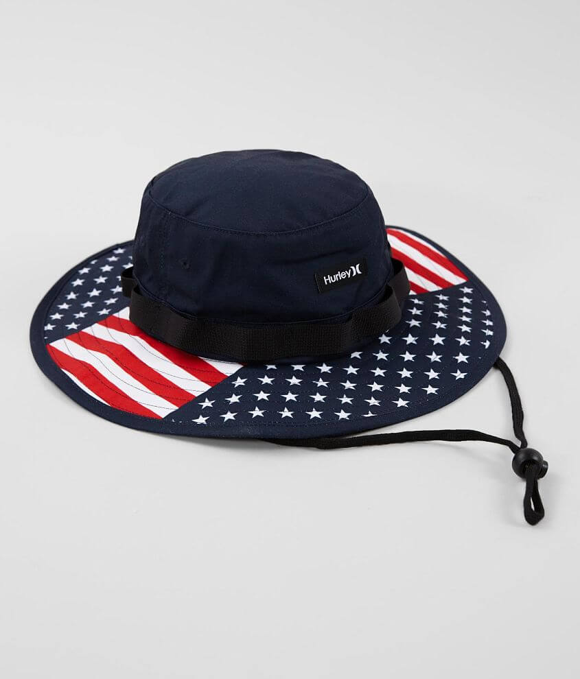 Hurley Mens Freedom USA Boonie Hat