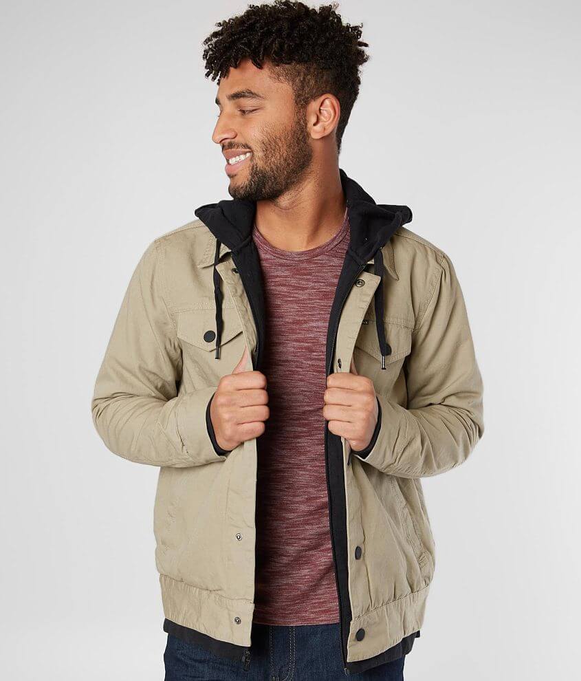 Hurley Truck Stop Hooded Jacket front view